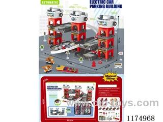 Electric Parking Garage Fire Engineering Mix