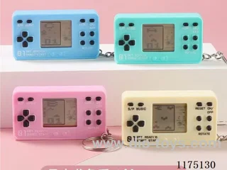 Keychain game machine (macaron color)