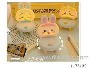 Rabbit chair night light (AG13 button battery)