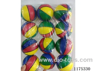 12PCS 6.3cm Solid PU Balls