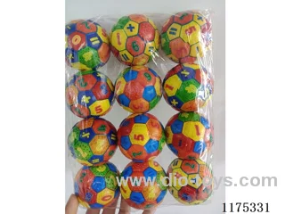 12PCS 6.3cm Solid PU Balls
