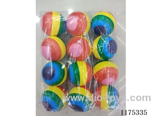 12PCS 6.3cm Solid PU Balls