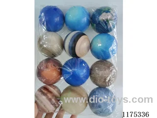12PCS 6.3cm Solid PU Balls