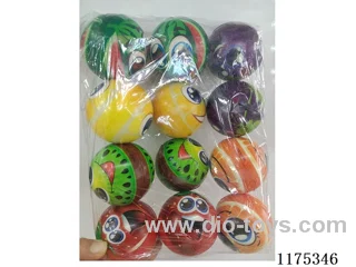 12PCS 7.6cm Solid PU Balls