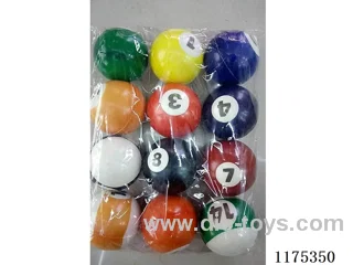 12PCS 6.3cm Solid PU Balls