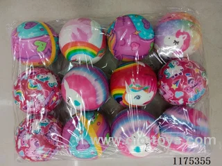 6PCS 10cm Solid PU Balls