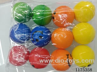 12PCS 6.3cm Solid PU Balls