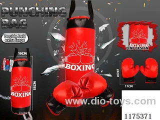 Boxing bag with two straps (XXL size) -boxing red