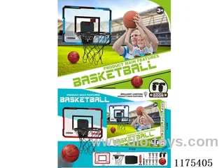 Red acrylic scoring basketball board (folding dunking hoop)