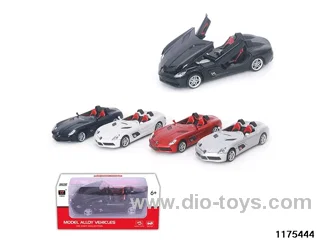 1:32 Alloy pull back car W L/M