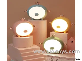 Night Light-Crown Pig