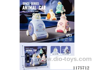 Press space car series 4PCS