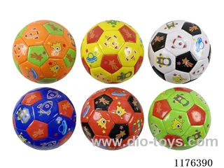 6” Soccer Ball Multi-Color Mix