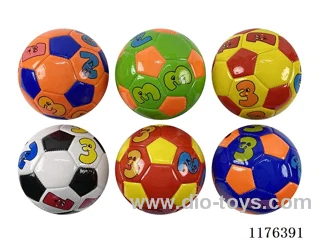 6” Soccer Ball Multi-Color Mix