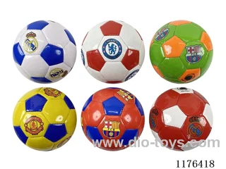 6” Soccer Ball Multi-Color Mix