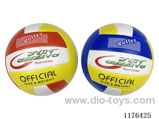 9” Volleyball Multi-Color Mix