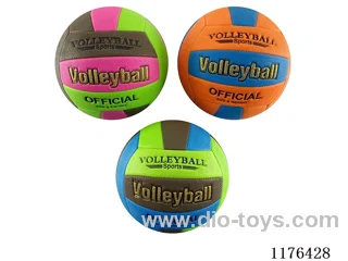9” Volleyball Multi-Color Mix
