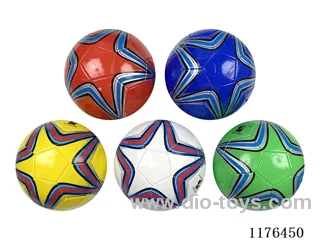 9” Soccer Ball Multi-Color Mix