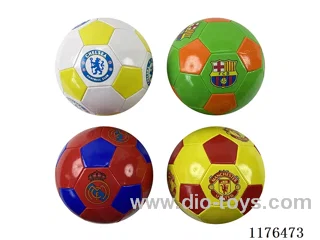 9” Soccer Ball Multi-Color Mix