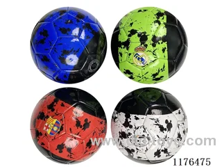 9” Soccer Ball Multi-Color Mix