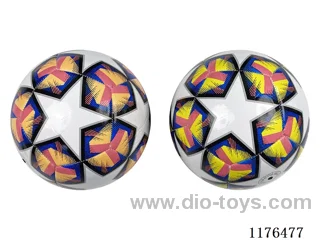 9” Soccer Ball Multi-Color Mix