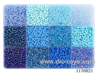 DIY Jewelry Set(3cm bead + thread (12 grids))