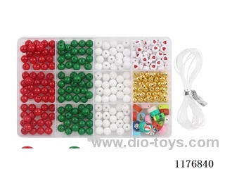 DIY Jewelry Set(8 cm round bead +6 cm gold bead + polymer clay + Love heart + Thread (12 grids))