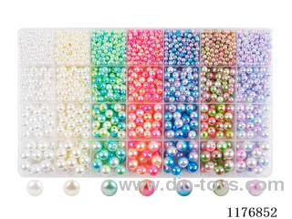 DIY Jewelry Set(4/6/8/10 mm Pearl + Thread (28 grids))