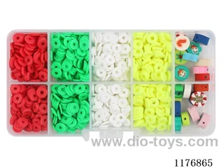 DIY Jewelry Set(Polymer clay sheet + polymer clay beads + wire (10 grids))