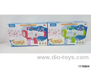 bubble gun with light