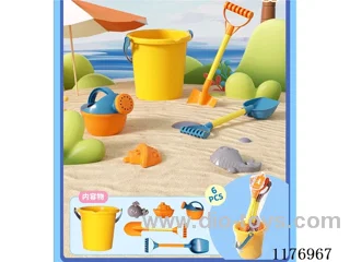 beach bucket in 6pcs Net bag