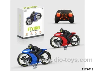 Small motorcycle 4-axle with lights