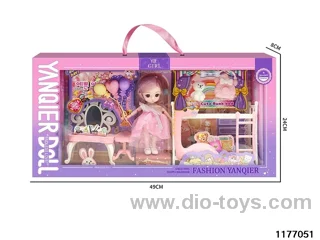 6 inch doll set