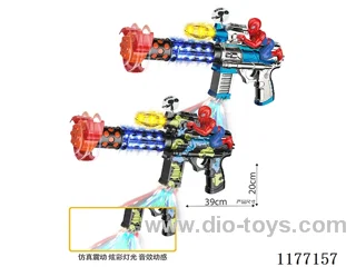 B/O gun/light/sound/action（2 colors mixed）