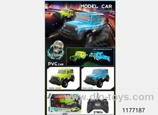 1:20 4 ch rc car with light/not include battery