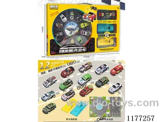 pull back alloy car