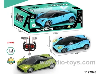 1:14 4ch RC car With headlights