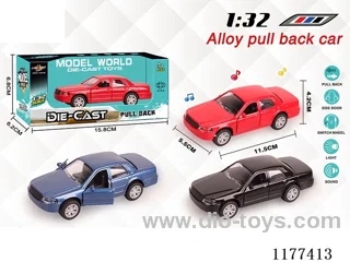 1：32 pull back alloy car W L/M
