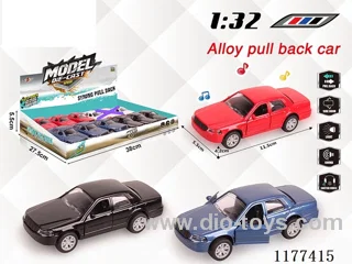1：32 pull back alloy car W L/M