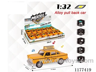 1：32 pull back alloy car W L/M