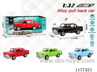 1：32 pull back alloy car W L/M