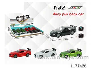 1：32 pull back alloy car