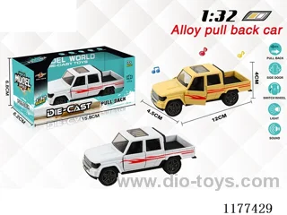 1：32 pull back alloy car W L/M