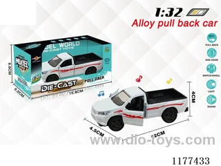 1：32 pull back alloy car W L/M