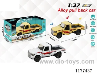 1：32 pull back alloy car W L/M