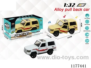 1：32 pull back alloy car W L/M