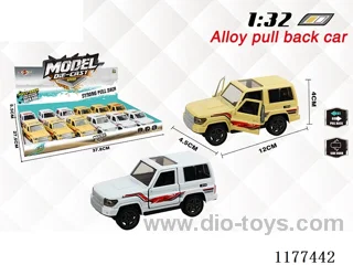 1：32 pull back alloy car