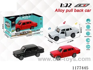 1：32 pull back alloy car W L/M