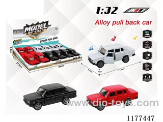 1：32 pull back alloy car W L/M