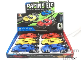 friction car 6PCS 2 styles mixed